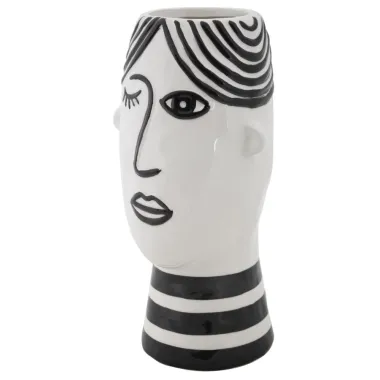 Wazon FACE 13,2X11,8X26,3 cm MIN 2